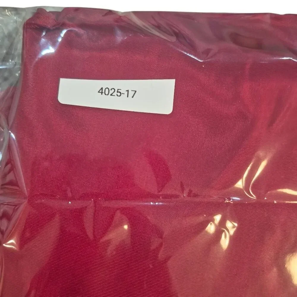 Fabric, Cherry Red Polyester Taffeta, 45